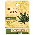 Burts Bees 100% Natural Origin Moisturizing Lip Balm, Hemp with Beeswax, 0.15 Oz Beauty & Personal Care Burt's Bees