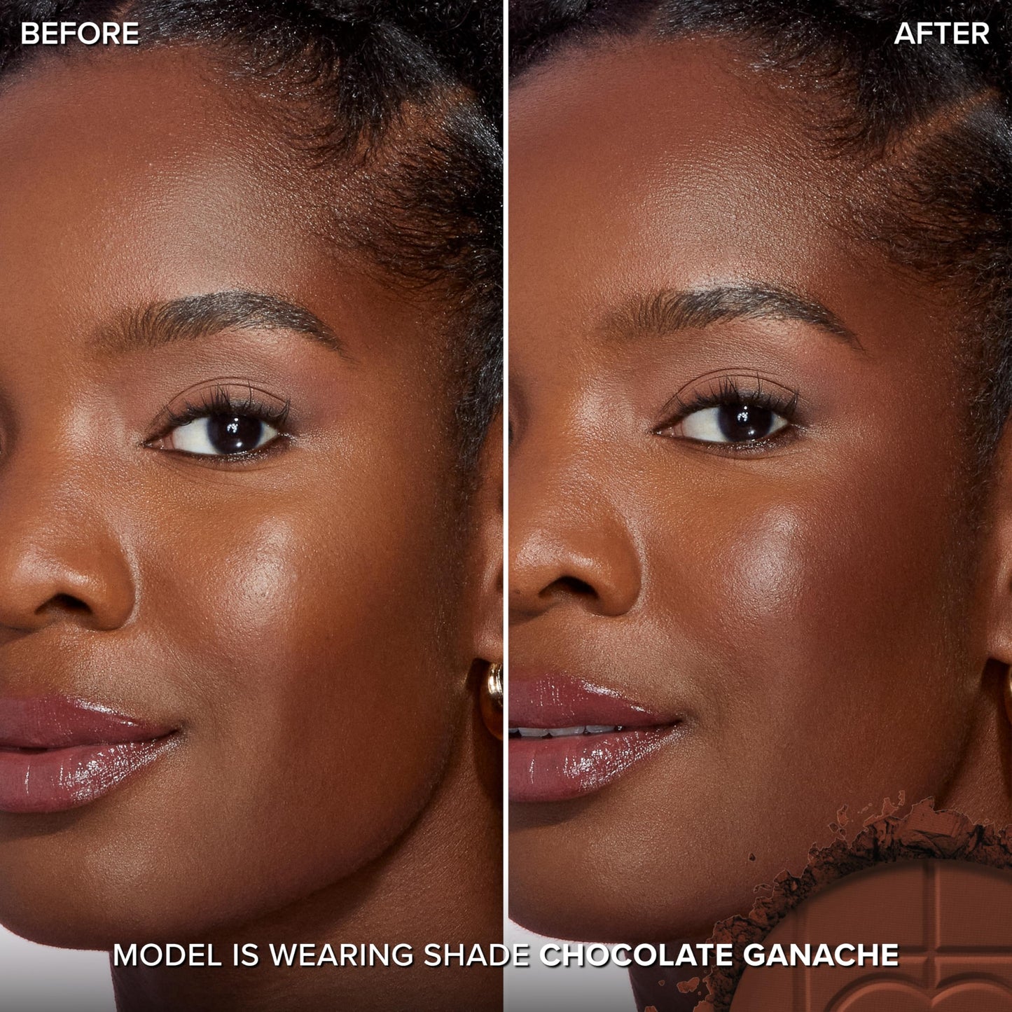 Too Faced Chocolate Soleil Matte Blurring Bronzer | Matte Bronzer Powder that Mimics Natural Skin for Blurred Sun-Kissed Effect, Chocolate Ganache Beauty & Personal Care Too Faced