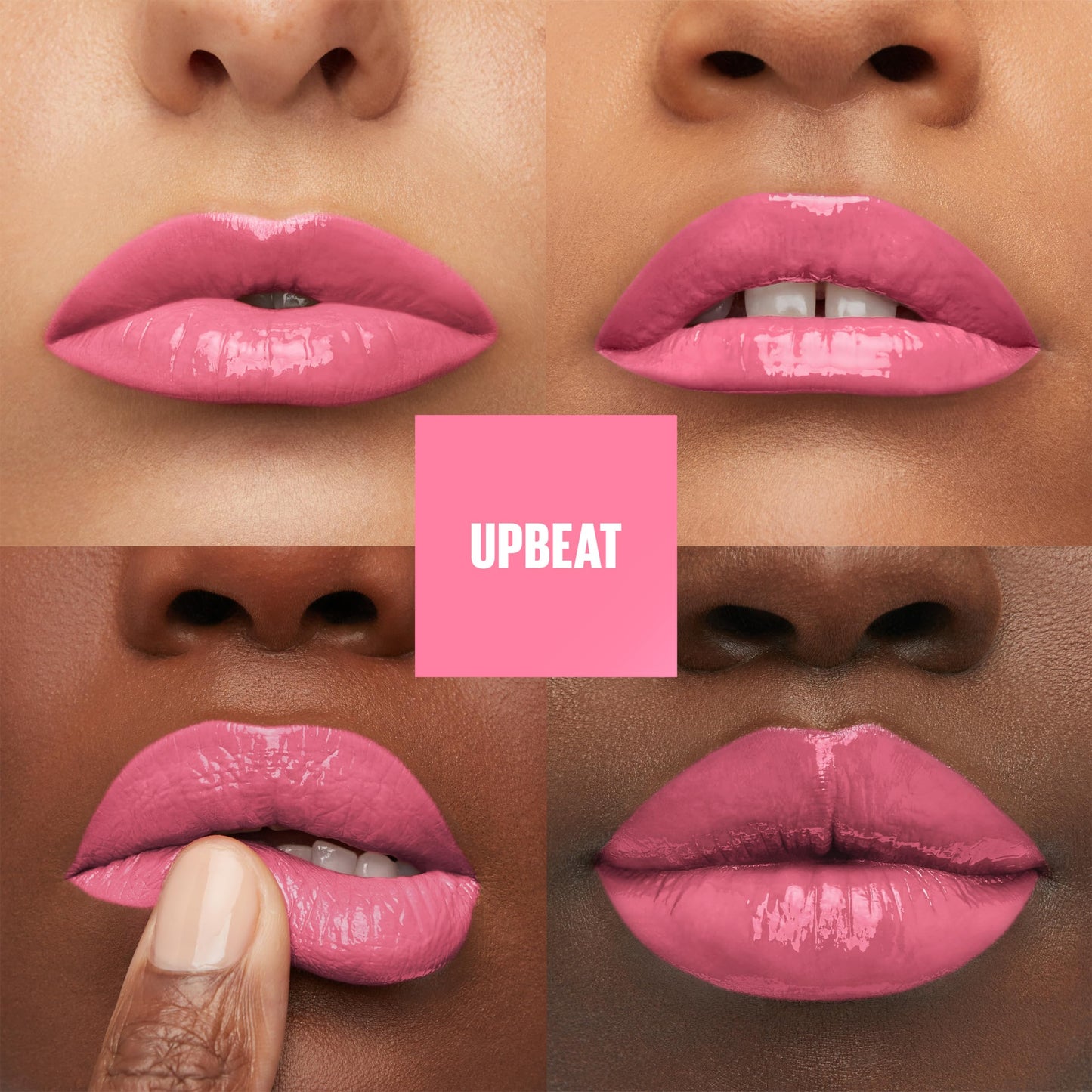 MAYBELLINE Super Stay Vinyl Ink Longwear No-Budge Liquid Lipcolor Make Up, Highly Pigmented Color and Instant Shine, Upbeat, 1 Count Beauty & Personal Care MAYBELLINE