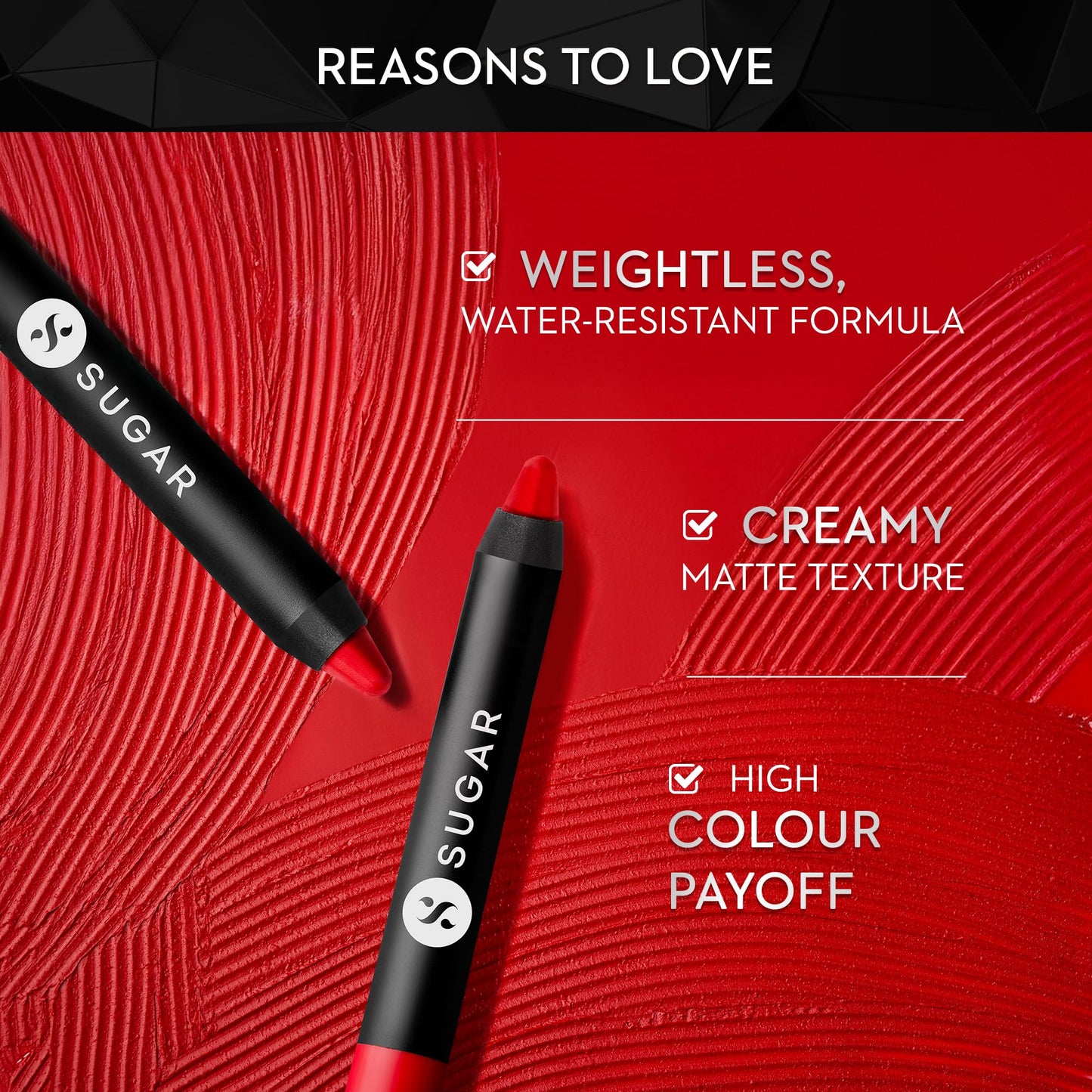 SUGAR Cosmetics Matte as Hell Crayon Lipsticks for Women Lasts Up To 8+ Hours Lip Crayon with Sharpener 2.8gm - 1 count (Pack of 1) 07 Viola Beauty & Personal Care SUGAR Cosmetics