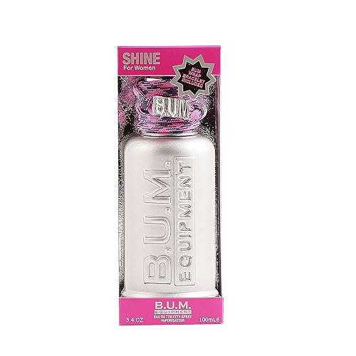 BUM EQUIPMENT Eau de Toilette Spray For Ladies, Shine, 3.4 Fluid Ounce Beauty & Personal Care BUM EQUIPMENT