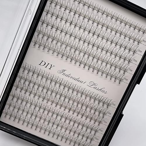 IECILI Individual Lashes Natural Lash Clusters 240pcs 8-14mm Mixed Pack /12 Roots/C Curl /0.07mm Thickness/Faux Mink Diy Lash Extensions (C Curl Beauty & Personal Care IECILI