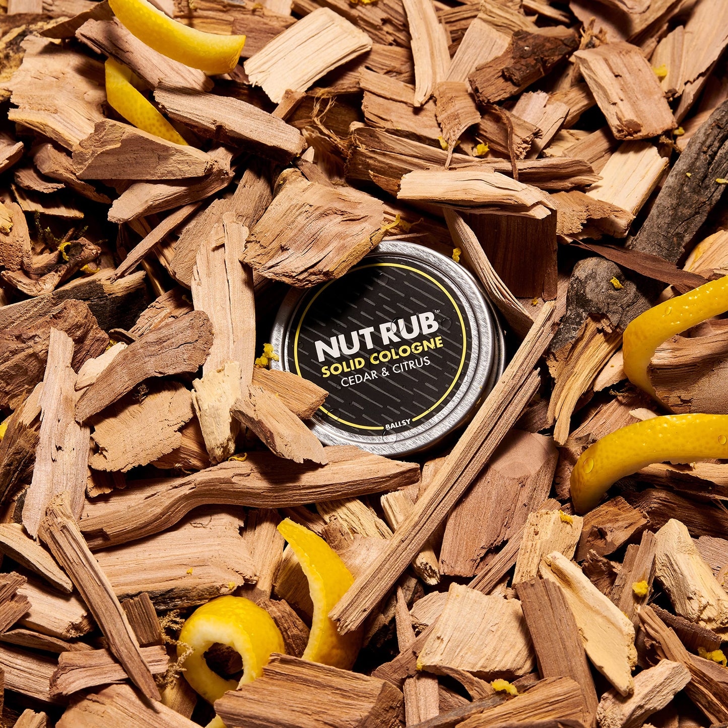 Ballsy Body & Groin Rub, Cologne for Everywhere, with Beeswax, Coconut and Sunflower Seed Oil, Citrus and Cedar .85 oz Beauty & Personal Care Ballsy