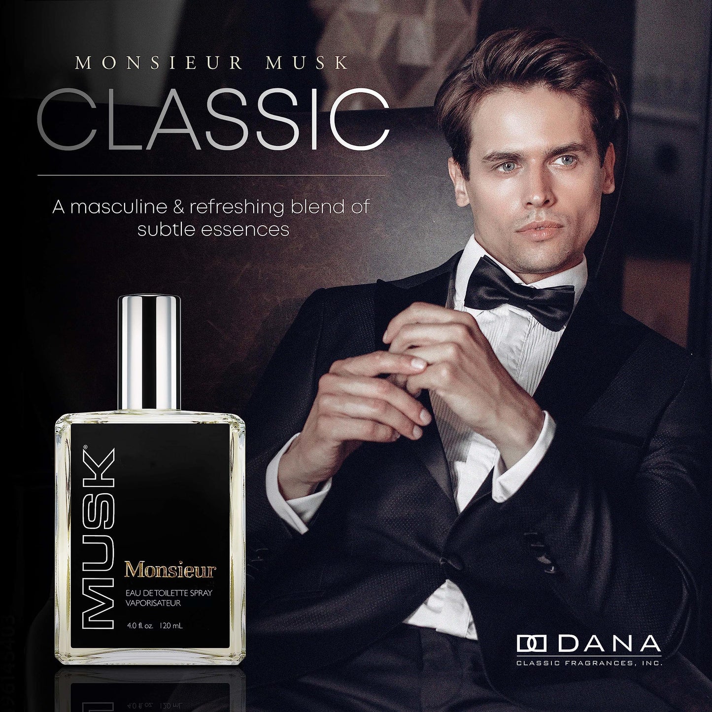 Dana Monsieur Musk Gift Set - EDT Spray & Shower Gel Beauty & Personal Care Dana