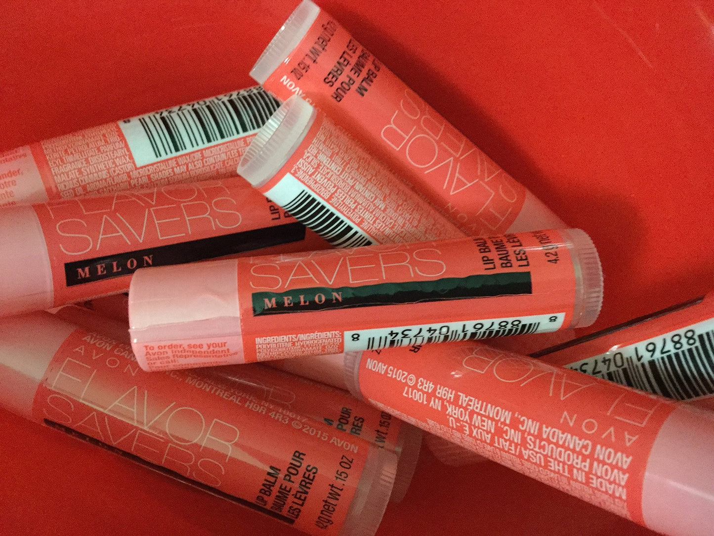 LOT of 10 AVON Flavor Savers Lip BALMS Melon H9R4R3 Beauty & Personal Care AVON