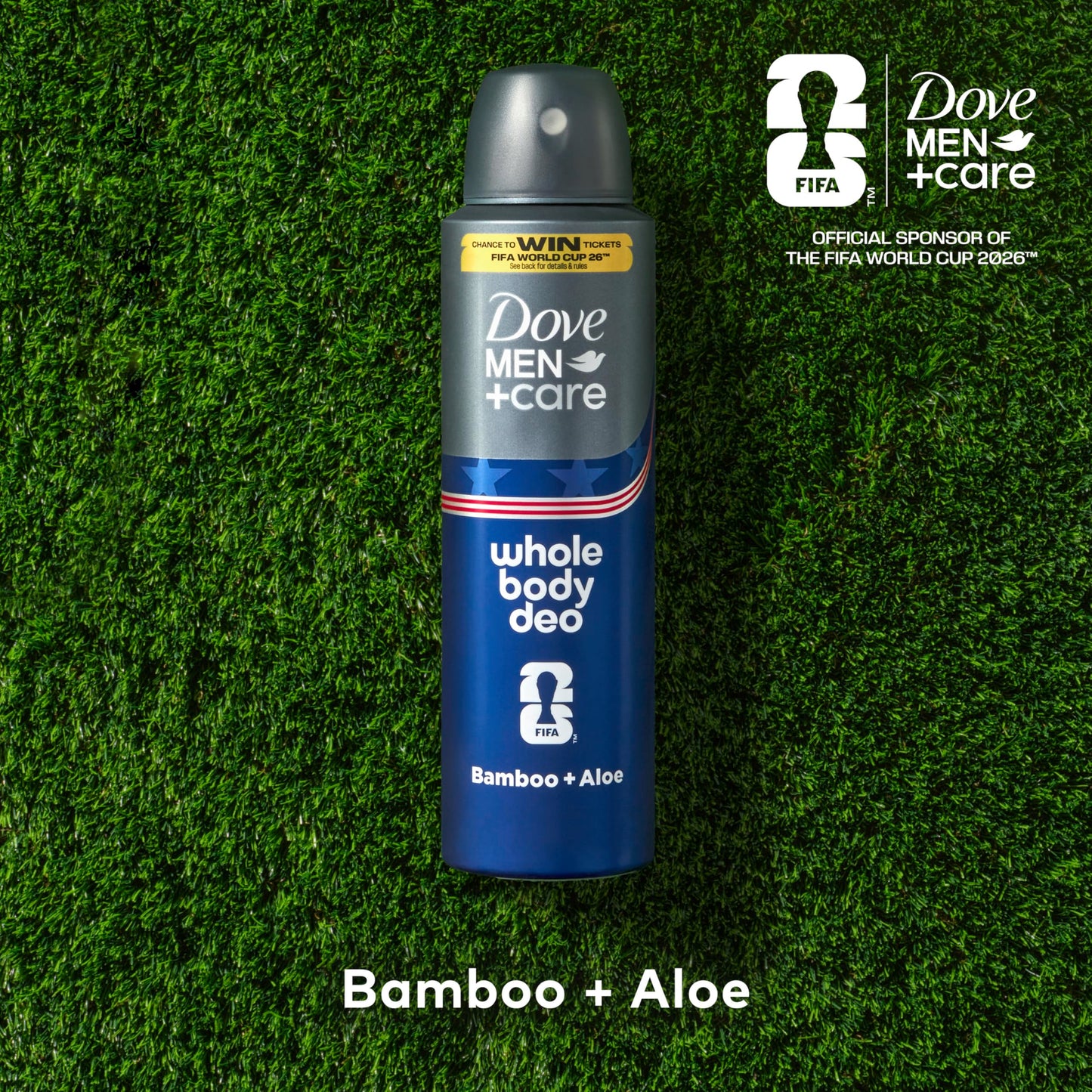 Dove Men+Care Whole Body Deo Aluminum Free Deodorant Spray Bamboo + Aloe Suitable from Pits, Privates, to Feet 4 oz Beauty and Personal Care DOVE MEN + CARE