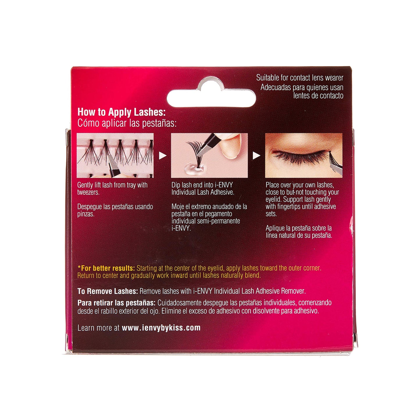 iENVY Knotted Individual Lash Ultra Black (Long) 2X Volume 4 Trays Multi Pack 280 Lashes Voluminous Glamorous Look Beauty & Personal Care i•ENVY