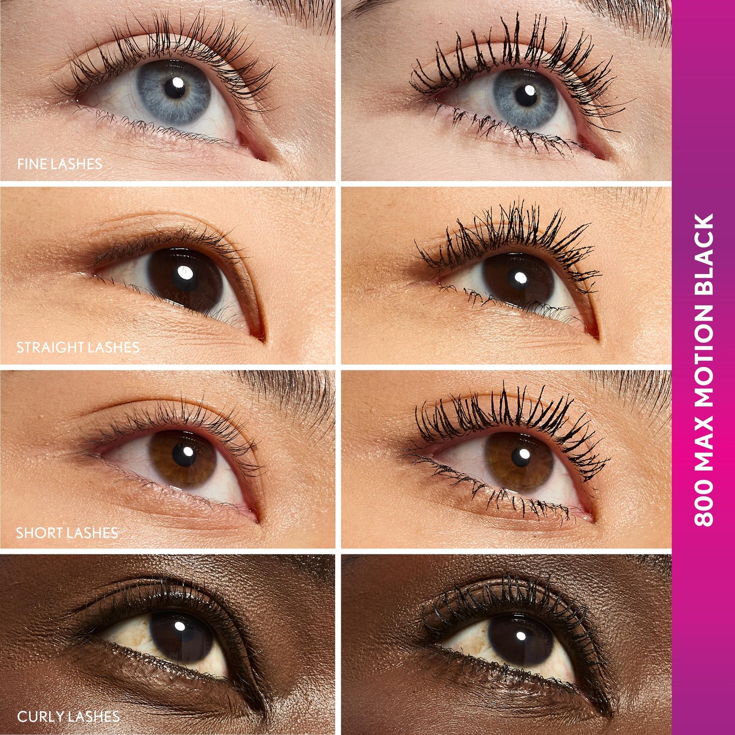 COVERGIRL Eye Enhancer Wrap Tubing Mascara, 30-Hour Wear, Visible Length, Tapered Wand, Effortless Removal, Vegan Formula - 800 Max Motion Black Beauty and Personal Care COVERGIRL
