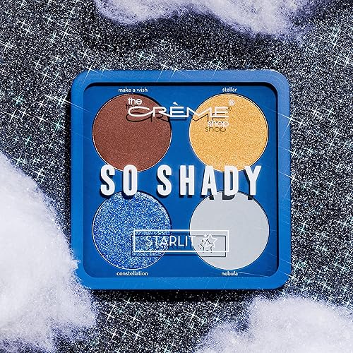 The Crème Shop - "So Shady Eyeshadow Palette (Starlit) Beauty & Personal Care The Crème Shop
