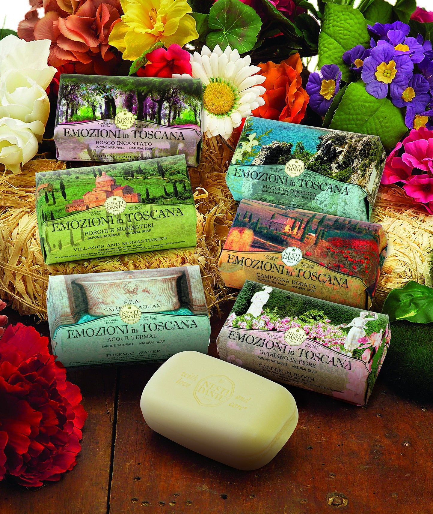 Nesti Dante Emozioni In Toscana Natural Soap, Mediterranean Touch, 8.8 Ounce Beauty & Personal Care Nesti Dante