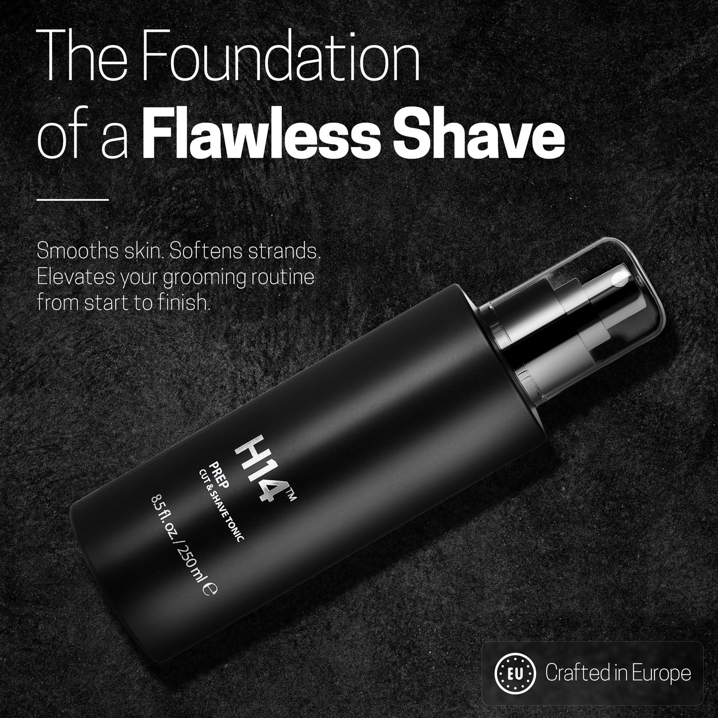 H14 PREP Cut & Shave Tonic for Men - Pre-Shave & Haircut Spray with Panthenol & Glycerin, 8.5 fl oz / 250 ml - Soothes Skin & Reduces Razor Burn Beauty & Personal Care H14