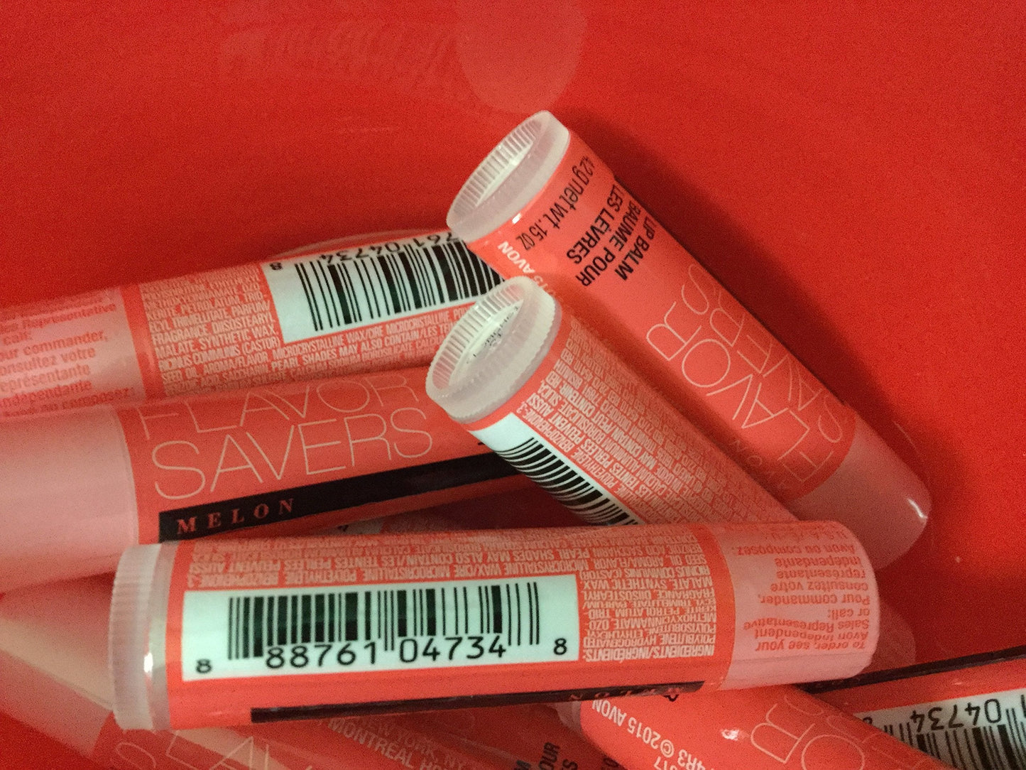 LOT of 10 AVON Flavor Savers Lip BALMS Melon H9R4R3 Beauty & Personal Care AVON