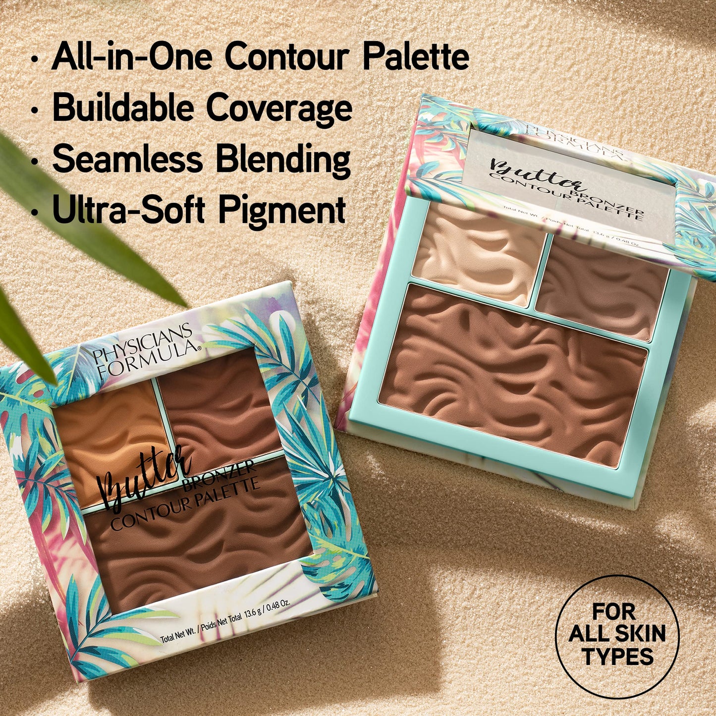 Physicians Formula Butter Bronzer Contour Palette, Light/Medium, 0.48 Ounce (Pack of 1) Beauty & Personal Care Physicians Formula