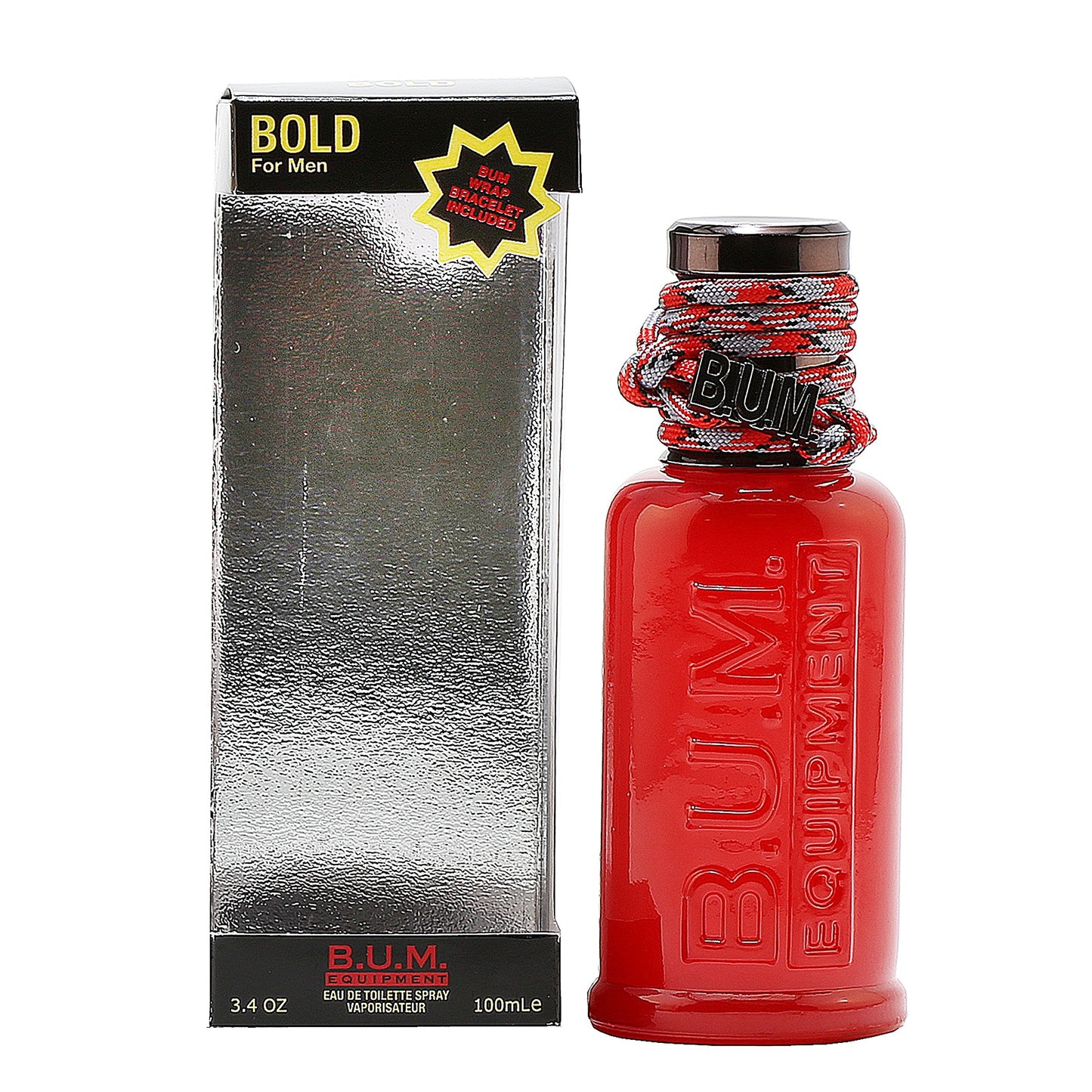 BUM EQUIPMENT Eau de Toilette Spray For Men, Bold, 3.4 Fl Oz Beauty & Personal Care BUM EQUIPMENT