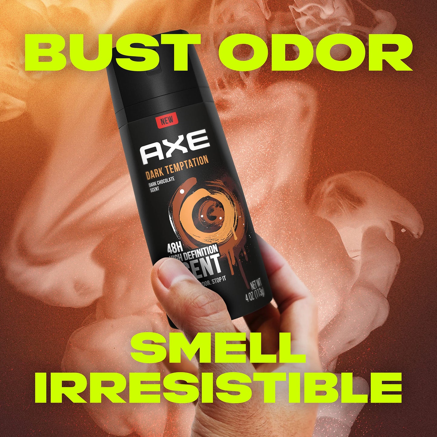 AXE Dual Action Body Spray Deodorant for Long Lasting Odor Protection Dark Temptation Body Spray Deodorant for Men Formulated Without Aluminum 4. 0 Beauty & Personal Care AXE