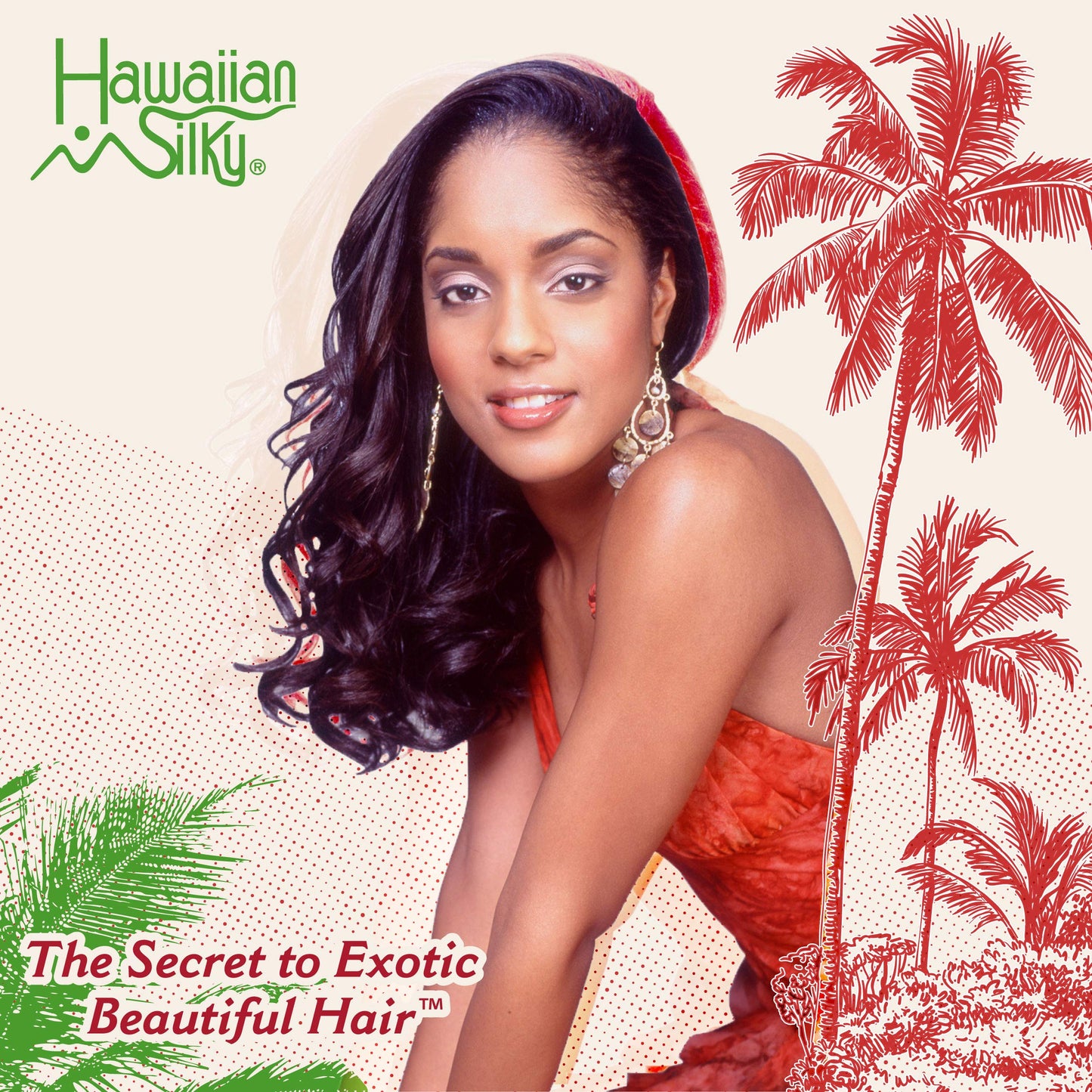 Hawaiian Silky Keratin Cream Curl Activator, 16 fl oz Beauty & Personal Care Hawaiian Silky