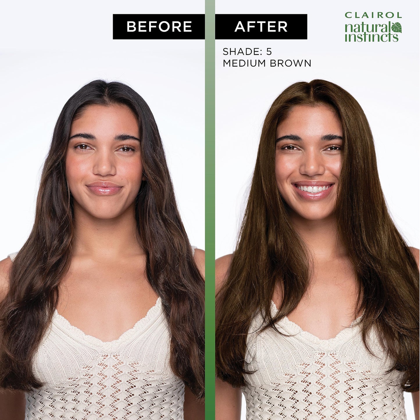 Clairol Natural Instincts Demi-Permanent Hair Dye, 5RR Medium Red | Ammonia‑Free, Vegan Hair Color with Coconut Oil & Aloe Vera | Pack of 1 Beauty and Personal Care Clairol