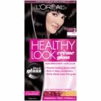 Loreal Healthy Look Hair Dye, Creme Gloss Color, Black 2, 1 ct (Pack of 3) Beauty & Personal Care L'ORÉAL