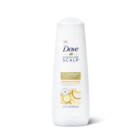 Dove DermaCare Scalp Dryness & Itch Relief Conditioner 12 oz (Pack of 4) Beauty & Personal Care Dove