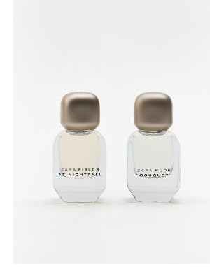 Zara Women NUDE BOUQUET + FIELDS AT NIGHTFALL EDP 2X 30 ML (1.0 FL. OZ). Womens Perfume Beauty & Personal Care Zara Women