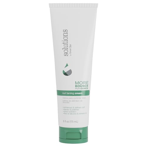 GREAT CLIPS Solutions Curl Taming Cream, 6oz | Enhance & Define Curls | For a Tame and Polished Look Beauty & Personal Care GREAT CLIPS