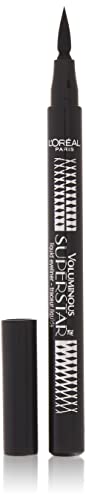 L'Oreal Paris Voluminous Superstar Liquid Eyeliner Pen, Black, 0.056 oz Beauty & Personal Care L'Oreal Paris