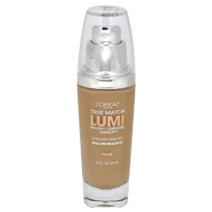 L’Oreal ParisTrue Match Lumi Healthy Luminous Makeup, Porcelain/Light Ivory [W1-2], 1 oz (Pack of 2)