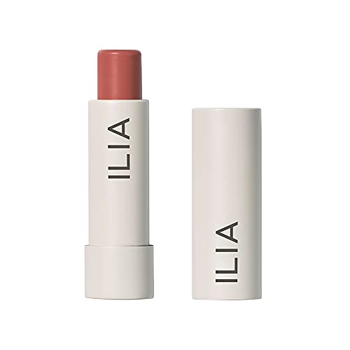 ILIA - Balmy Tint Hydrating Lip Balm - Buildable Lip Color + Soft Shine - Nourish + Moisturize with Shea Butter & Rosehip Seed Oil - Vegan, Clean Beauty and Personal Care ILIA