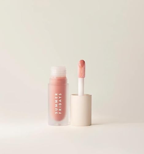 Summer Fridays Dream Lip Oil in Bare Sand & Complimentary Sheet Masque Beauty & Personal Care Summer Fridays