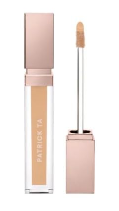 Patrick Ta MAJOR SKIN Soft Blur Brightening Concealer, Liquid, Luminous Finish, Hydrating, for Face Makeup, Golden Medium to Tan (Medium Neutral 2)