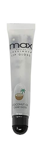 MAX Makeup Cherimoya Lip Polish Clear Beauty & Personal Care Cherimoya