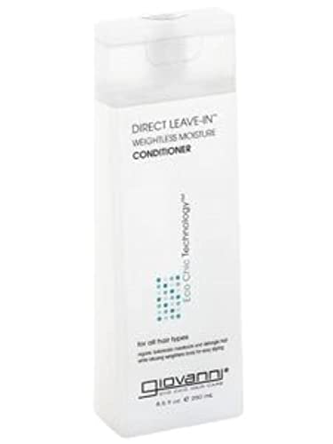Giovanni Hair Care Products Cond, Direct Leave in TRT, 8.5 FZ (2 Pack) Beauty & Personal Care GIOVANNI