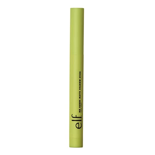 e.l.f. No Budge Matte Shadow Stick, One-Swipe Cream Eyeshadow Stick, Long-Wear & Crease Resistant, Matte Finish, Vegan & Cruelty-Free, Lava Lamp Beauty & Personal Care e.l.f.