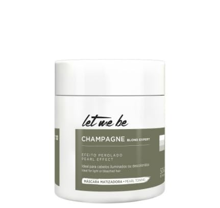 Let Me Be - Linha Blond Expert - Mascara Matizadora Efeito Perolado 500 Gr - (Blond Expert Collection - Brassiness Control Pearly Effect Mask Net Beauty & Personal Care Let Me Be