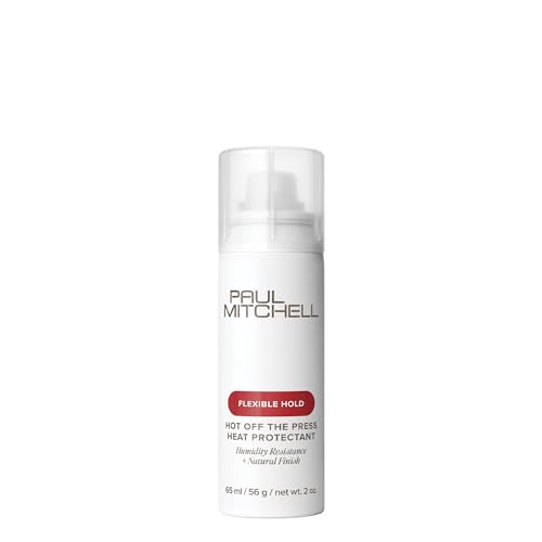 Paul Mitchell Hot Off The Press Heat Protectant, Humidity Resistance, Flexible Hold + Natural Finish, For All Hair Types, 2 oz Beauty & Personal Care Paul Mitchell