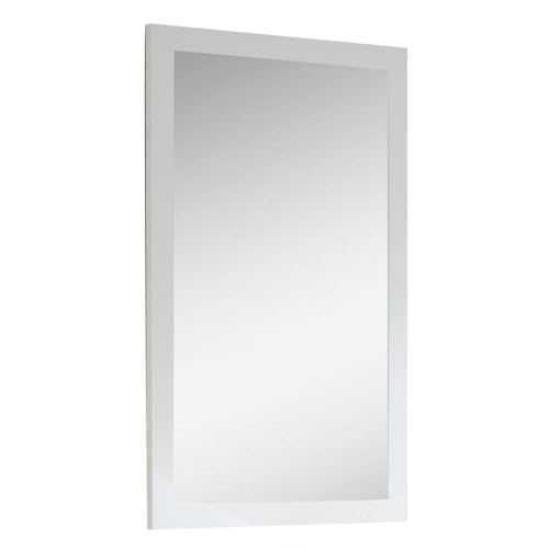 MIRROR 22' WIDE - WHITE HIGH GLOSS Beauty & Personal Care Fine Fixtures