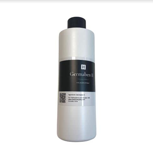 HalalEveryday Germaben II 32 OZ- 100% Pure All Natural Preservative- Perfect for Shampoo, Conditioner, Lotion, Soaps, Beauty Cosmetics, Emulsions Beauty & Personal Care HalalEveryDay