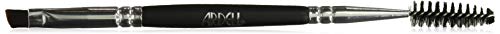 Ardell Duo Brow Brush Grooming Tool, 2-in-1 Angled Eyebrow Brush with Spoolie, For Natural looking Brow Beauty & Personal Care Ardell