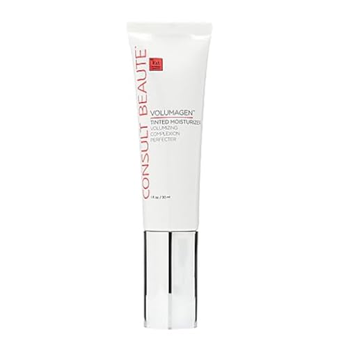Consult Beaute Volumagen Tinted Moisturizer - Medium-to-Full Coverage - Makeup for Face - Buildable Coverage -1 fl.oz. - Dark shade Beauty & Personal Care Consult Beaute