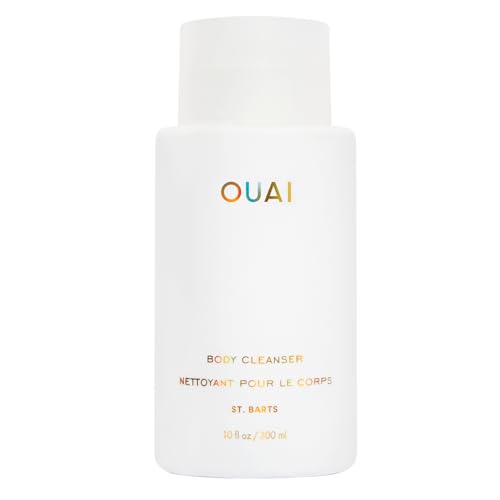 OUAI Body Cleanser, St. Barts - Foaming Body Wash with Jojoba Oil and Rosehip Oil to Hydrate, Nurture, Balance and Soften Skin - Paraben, Phthalate Beauty & Personal Care OUAI