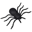 Halloween Plastic Glitter Spider - Black - 9 Inch - 2 Pack Beauty & Personal Care Greenbrier Intl.