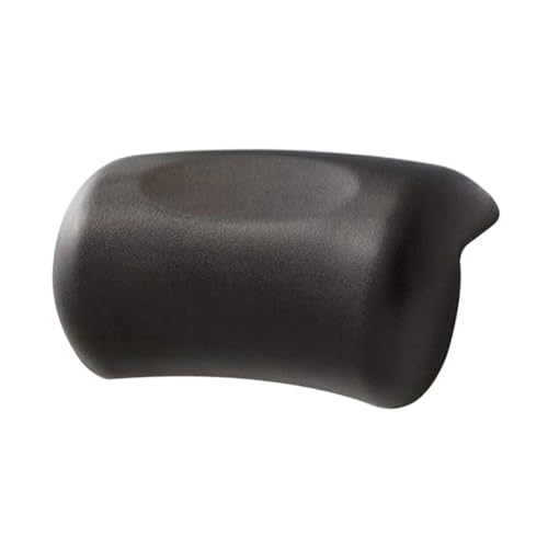 Yaregelun SPA Bath Pillow Non-Slip Bathtub Headrest Soft Waterproof Bath with Suction Cups Bath Neck Cushion Black Beauty and Personal Care Yaregelun