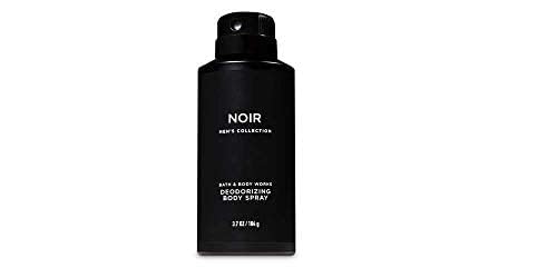 Bath and Body Works Signature Collection for Men Noir Deodorizing Body Spray Beauty & Personal Care Bath & Body Works