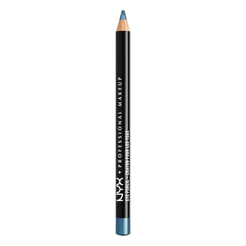 NYX Nyx slim eye pencil - 910 - satin blue Beauty & Personal Care NYX PROFESSIONAL MAKEUP