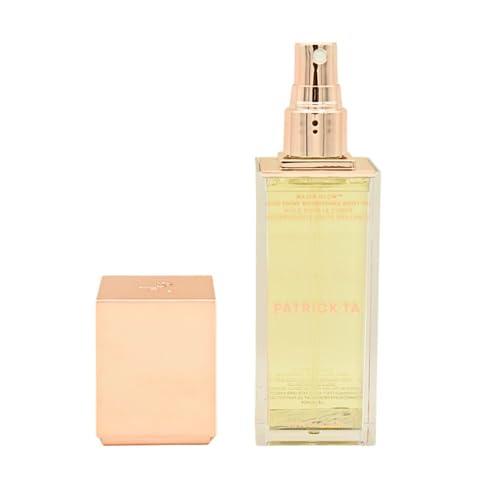 PATRICK TA Major Glow High Shine Nourishing Body Oil - 3.04 oz Hydrating Body Mist for Radiant Skin, Shimmer-Free Glow, Moisturizing & Vegan
