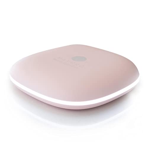Mavoro LED Lighted Travel Makeup Mirror | 1x/10x Magnification | Rechargeable USB-C | Pocket & Purse Portable Lighted Travel Makeup Compact Mirror Beauty & Personal Care Mavoro