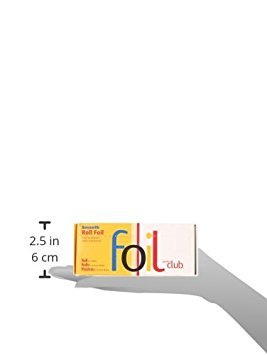 Product Club Product club smooth foil roll, silver, 5x250 inch Beauty & Personal Care Product Club