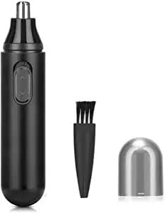 aiqiua Professional Painless Ear Nose Hair Trimmer for Men and Women, Nose Hair Trimmer,Waterproof Dual Edge Blades for Easy Cleaning, Easy to use Beauty and Personal Care aiqiua