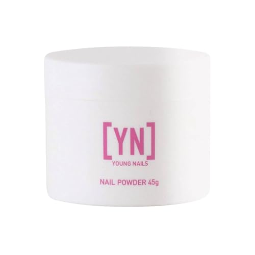Young Nails Acrylic Core Powder - Self-Leveling Acrylic Nail Powder, Clear Nude Pink White Acrylic Powder for Nail Extenstion, Professional Grade Beauty & Personal Care Young Nails