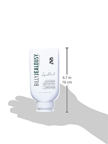 Billy Jealousy LiquidSand Exfoliating Face Cleanser for All Skin Types, Mens Face Wash for Daily Exfoliation of Dead Skin Cells & Grime, Cleans Beauty & Personal Care Billy Jealousy